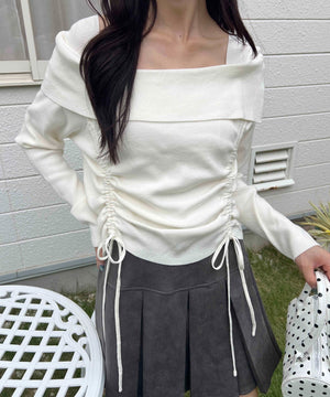 ホワイトアイボリー モデル：157㎝ F着用