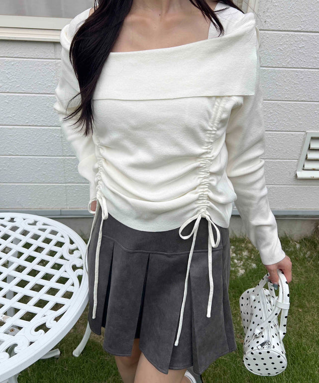 ホワイトアイボリー モデル：157㎝ F着用