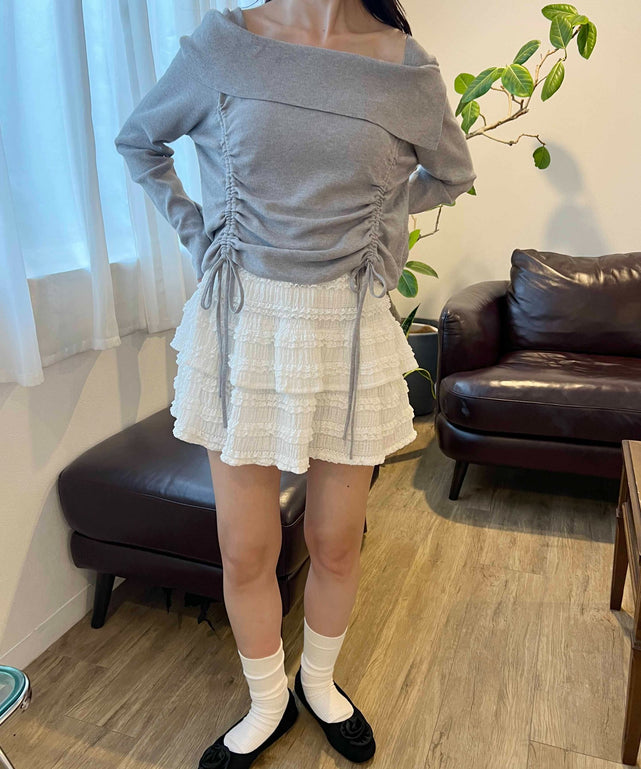 グレー モデル：157㎝ F着用