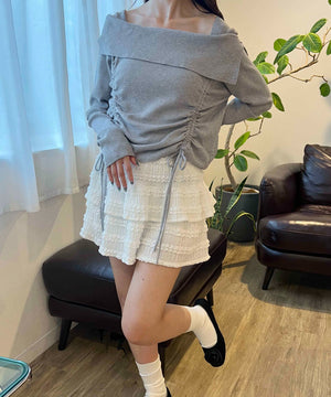 グレー モデル：157㎝ F着用