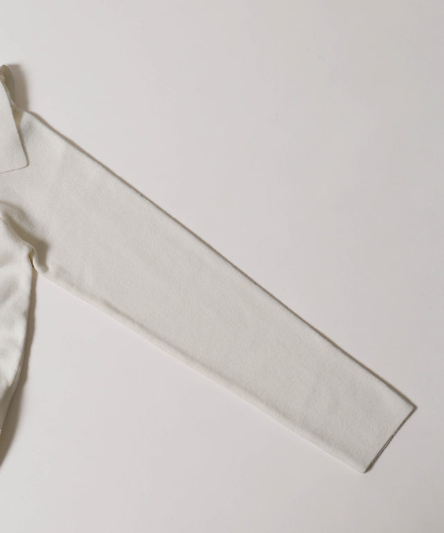 ダブルドロストスクエアネックニット