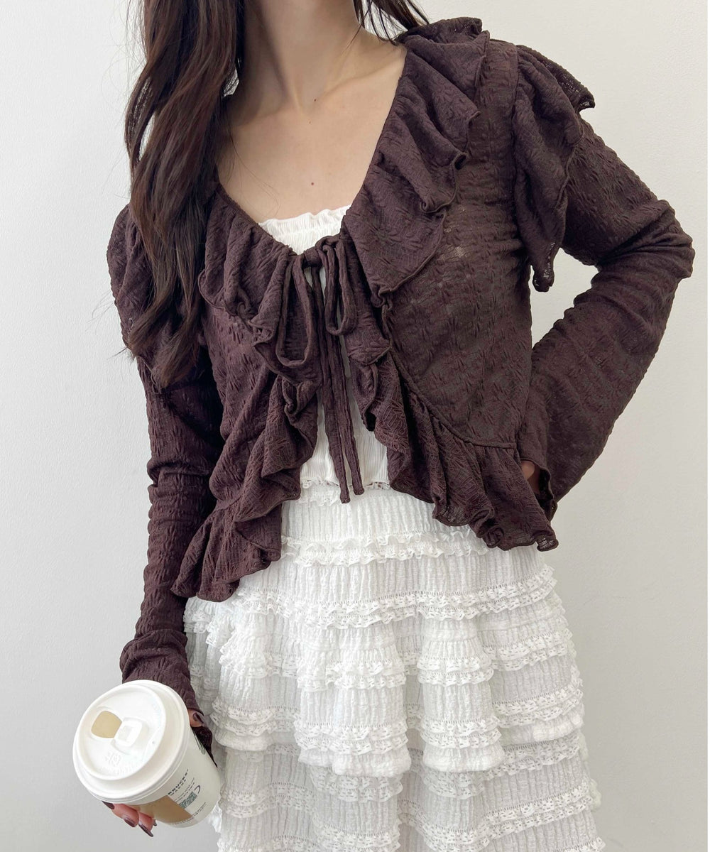 ブラウン モデル：157㎝ F着用