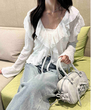 ホワイト モデル：157㎝ F着用