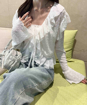 ホワイト モデル：157㎝ F着用