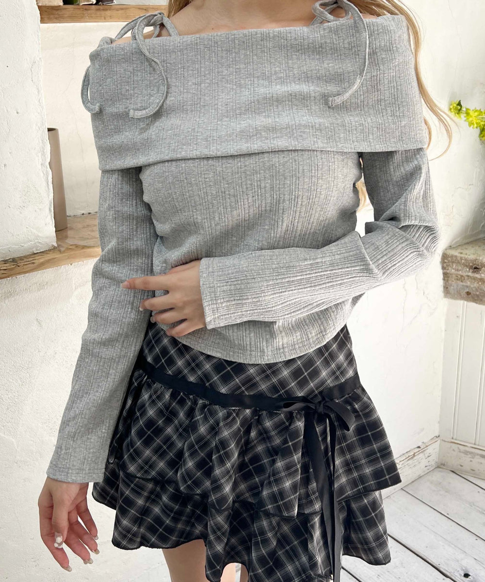 グレー モデル：160㎝ F着用