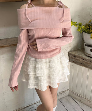 ピンク モデル：160㎝ F着用