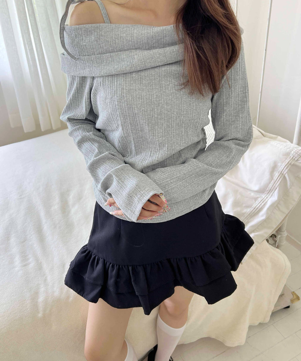 グレー モデル：154㎝ F着用