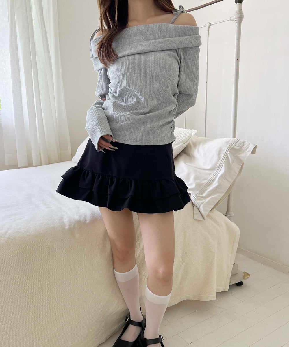 グレー モデル：154㎝ F着用