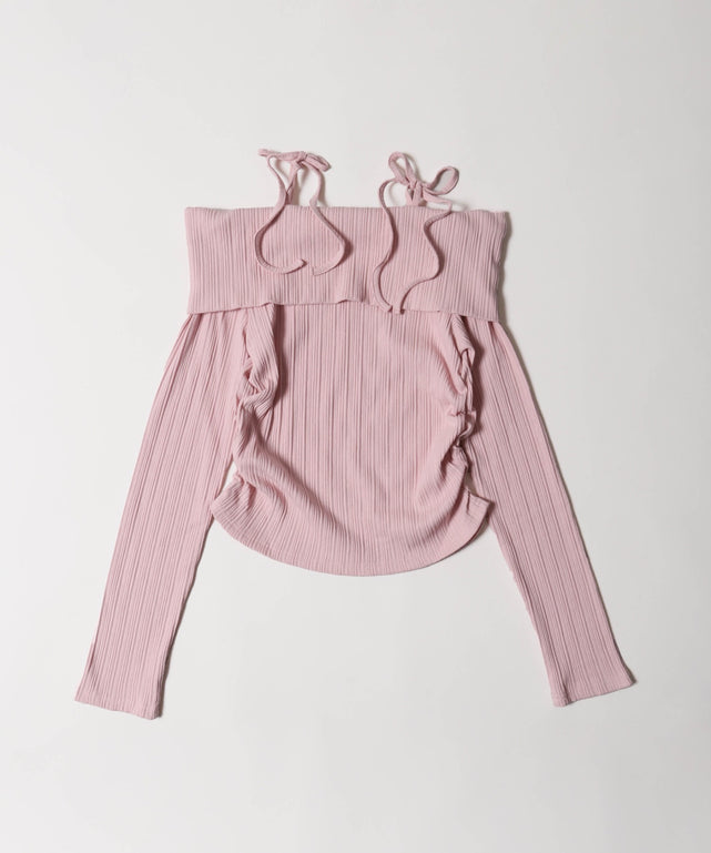 お洒落リボン付きオフショルトップス♡春の女子会コーデに最適 オフショルリボントップス – WEGO ONLINE STORE