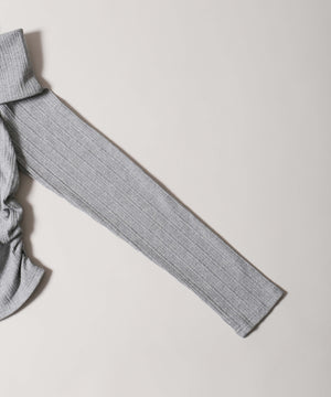 オフショルリボントップス