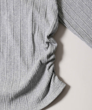 オフショルリボントップス