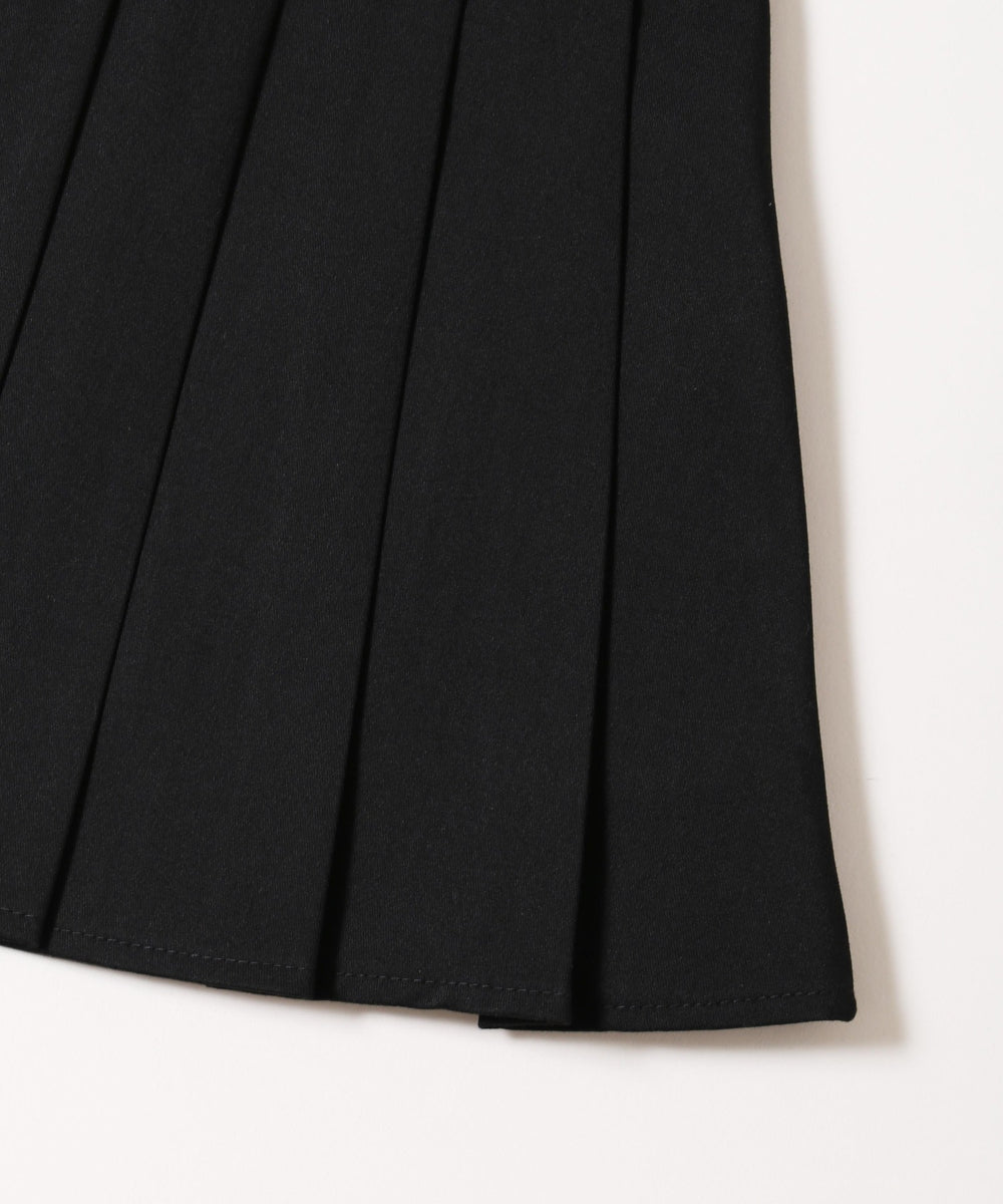 切り替えプリーツスカート