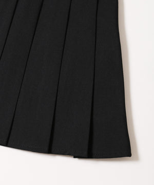 切り替えプリーツスカート