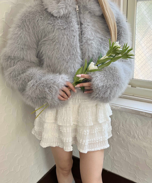 グレー モデル：160㎝ F着用