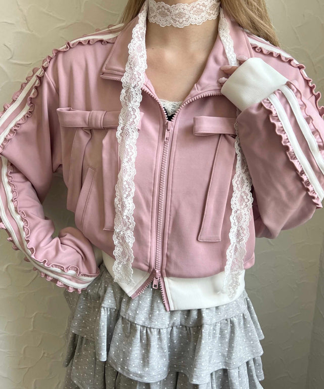 ピンク モデル：160㎝ F着用