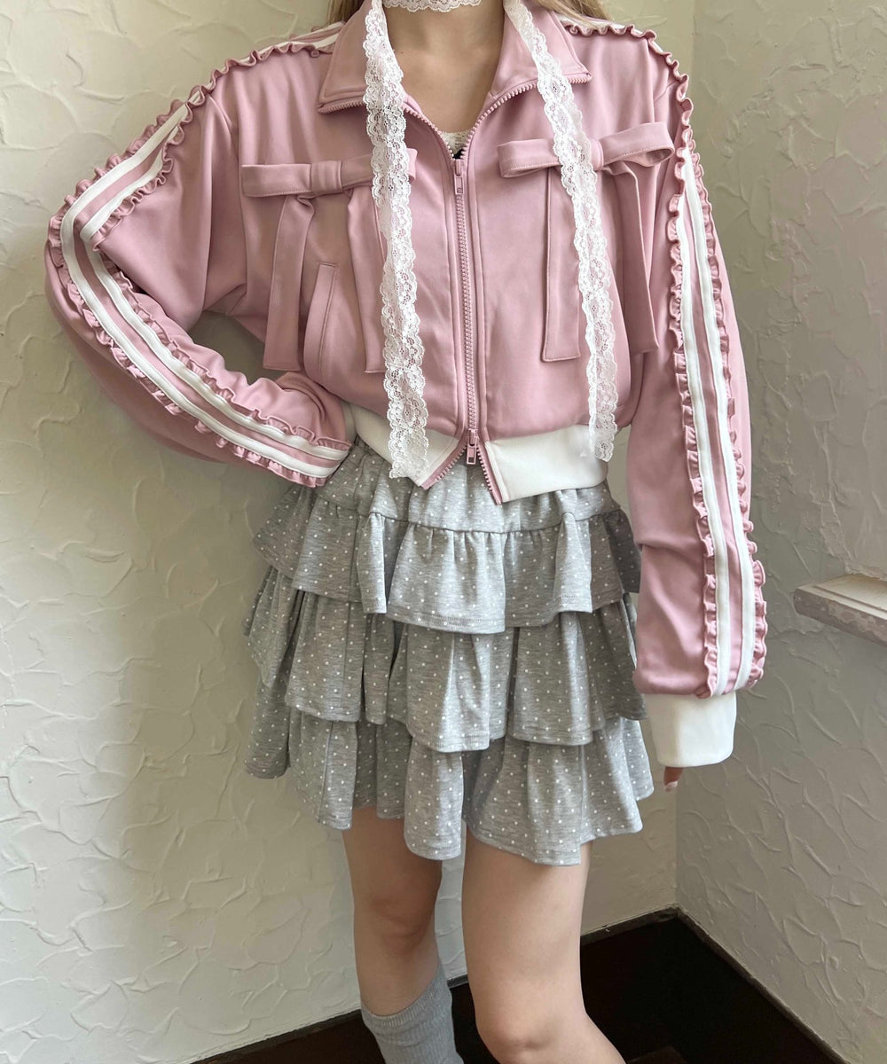 ピンク モデル：160㎝ F着用