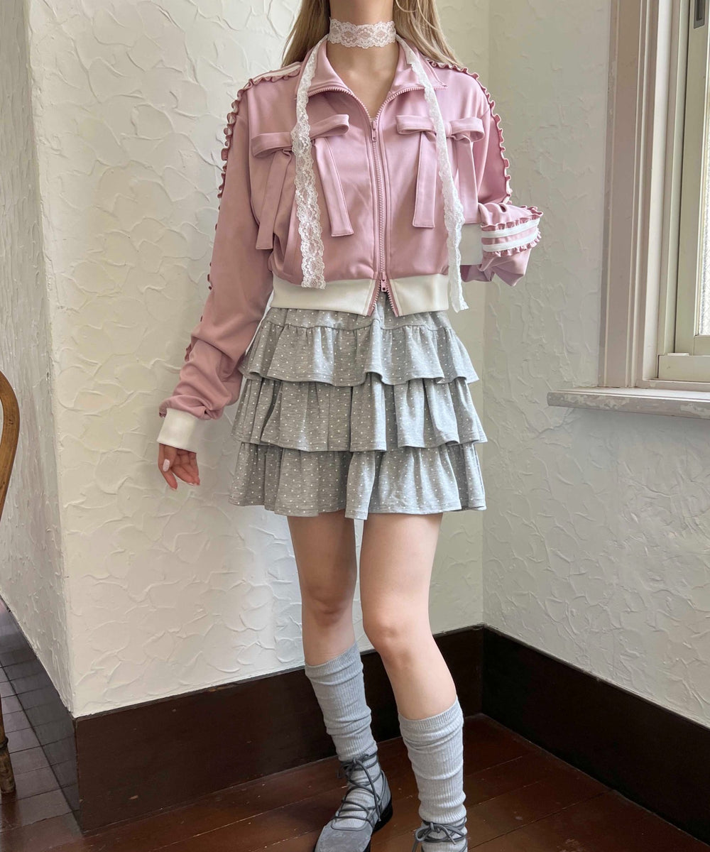 ピンク モデル：160㎝ F着用