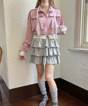 ピンク モデル：160㎝ F着用