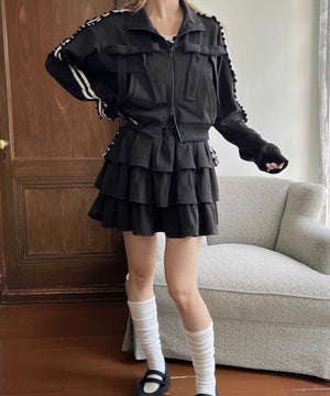 ブラック モデル：160㎝ F着用