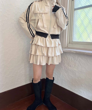 ホワイトアイボリー モデル：160㎝ F着用