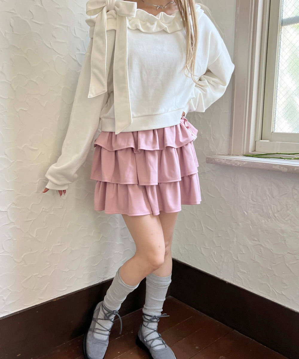 ピンクモデル：160㎝ F着用