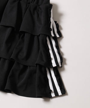 フリルラインティアードスカート