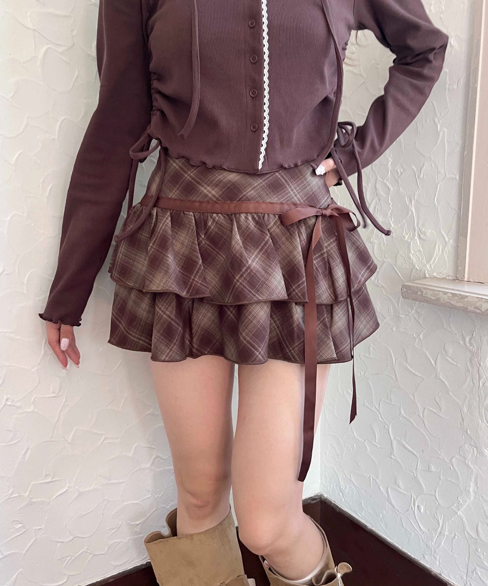 ブラウン モデル：160㎝ F着用