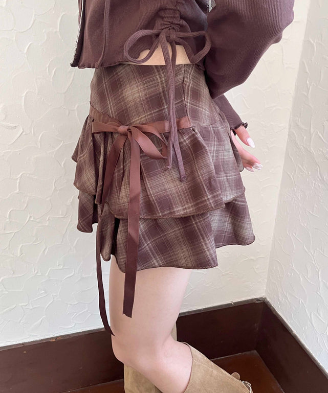 ブラウン モデル：160㎝ F着用