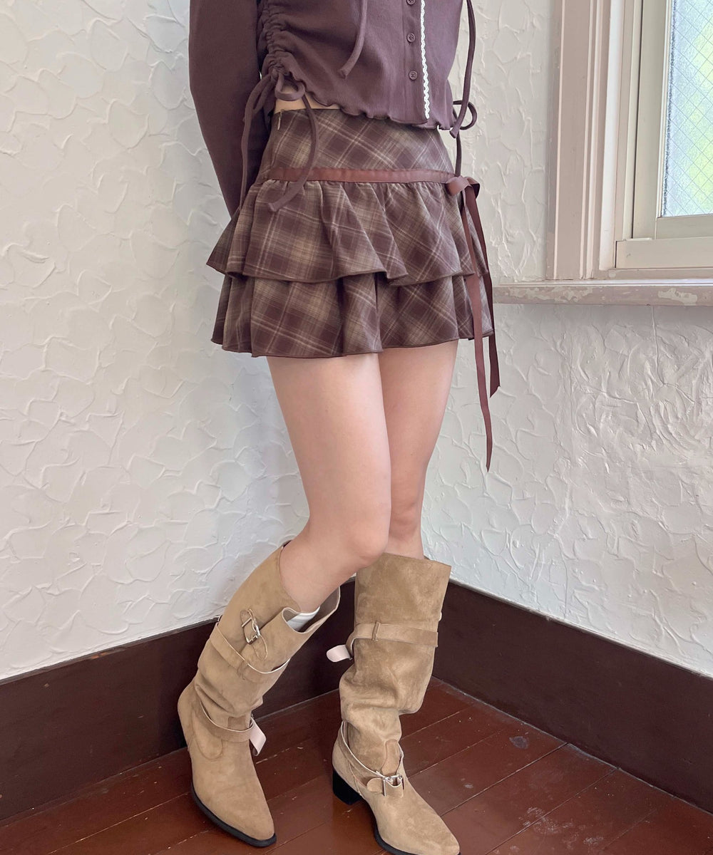 ブラウン モデル：160㎝ F着用