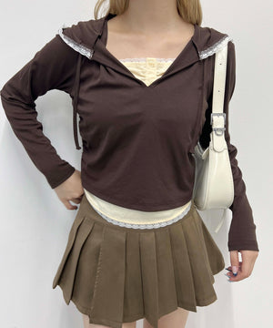 ブラウン モデル：160㎝ F着用