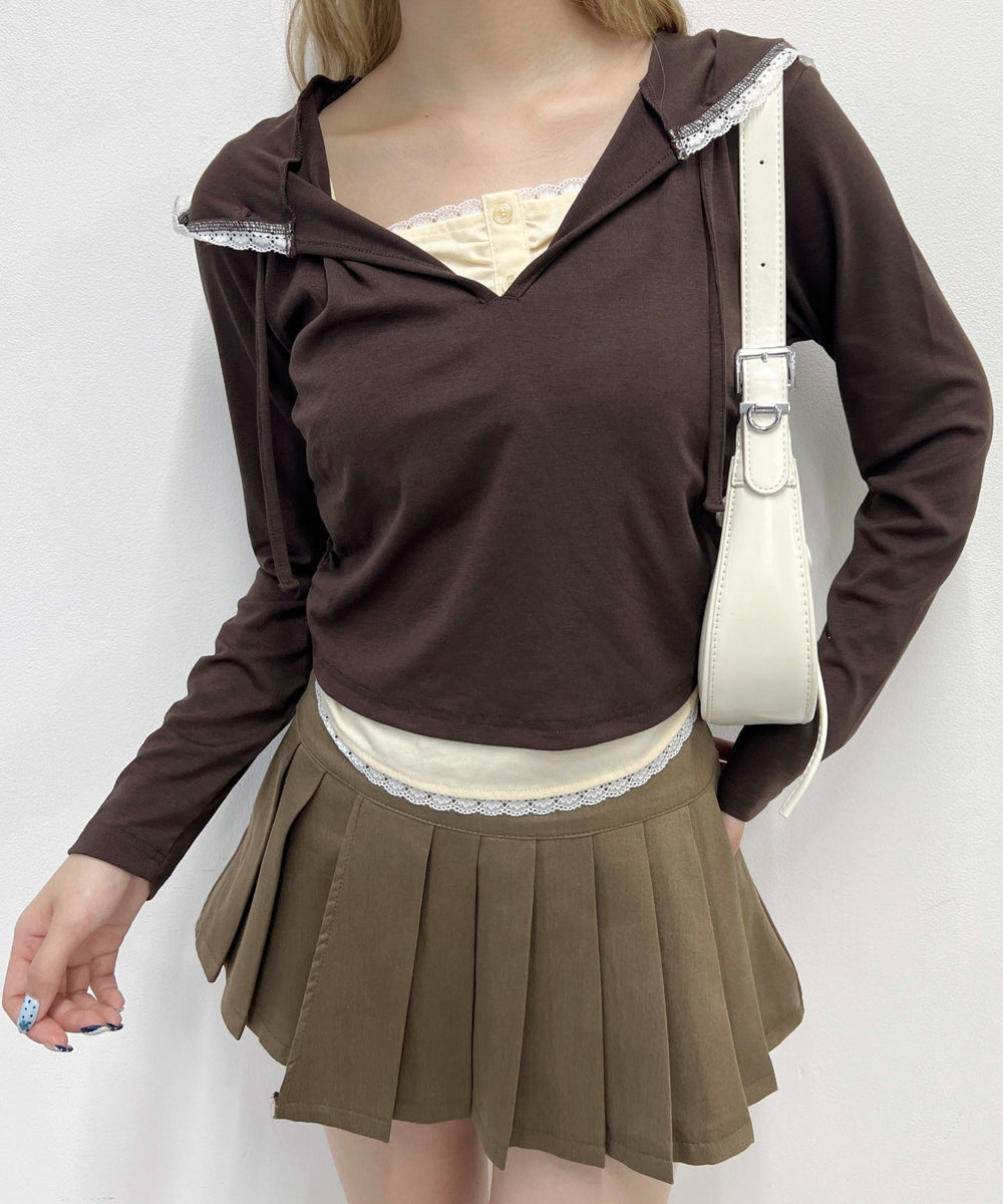 ブラウン モデル：160㎝ F着用