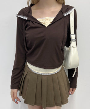 ブラウン モデル：160㎝ F着用