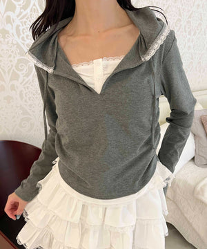 グレー モデル：157㎝ F着用