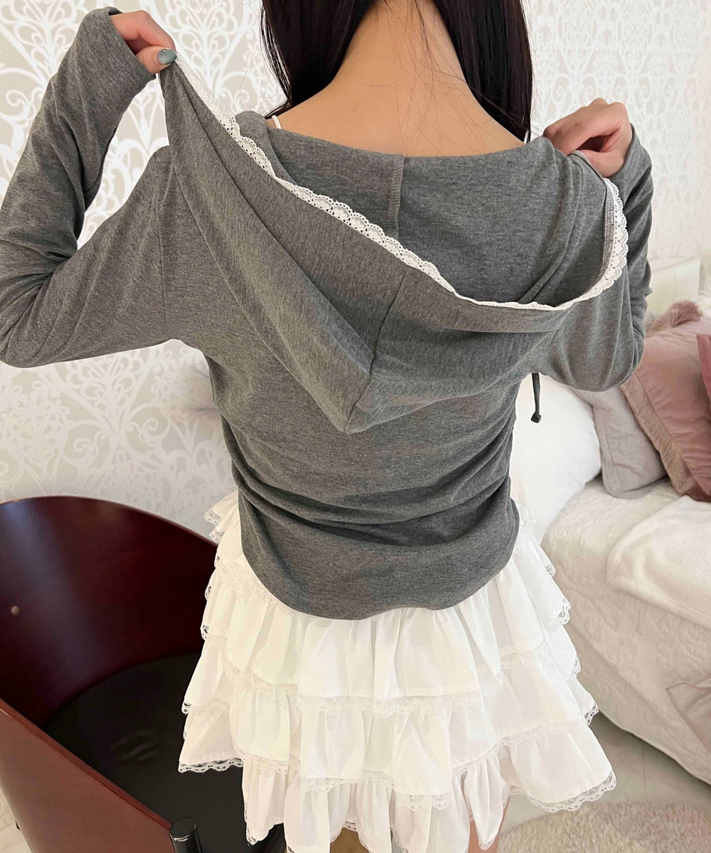 グレー モデル：157㎝ F着用