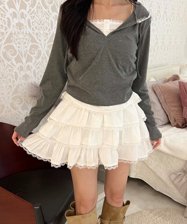 グレー モデル：157㎝ F着用