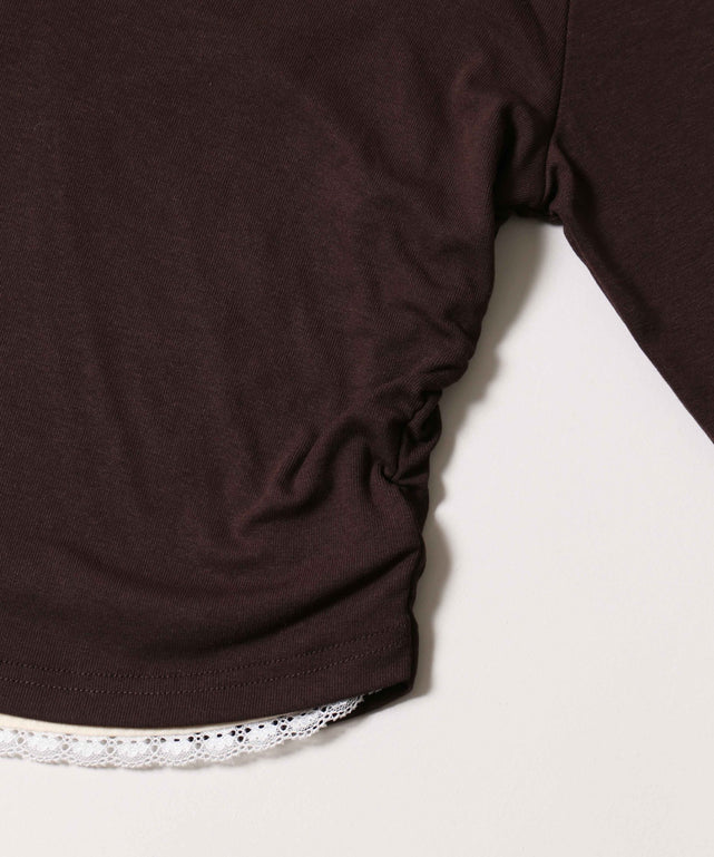 BRIEFING　正規品　フェイクレイヤード　パーカー　ブラック　M サイズ BRIEFING - MENS FAKE LAYERED PARKA / フェイクレイヤード ジップ