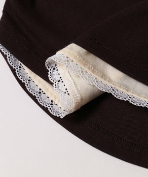 フェイクレイヤードカットパーカー