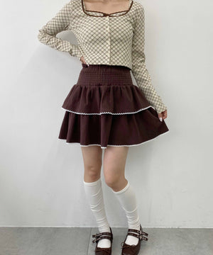 ブラウン モデル：160㎝ F着用