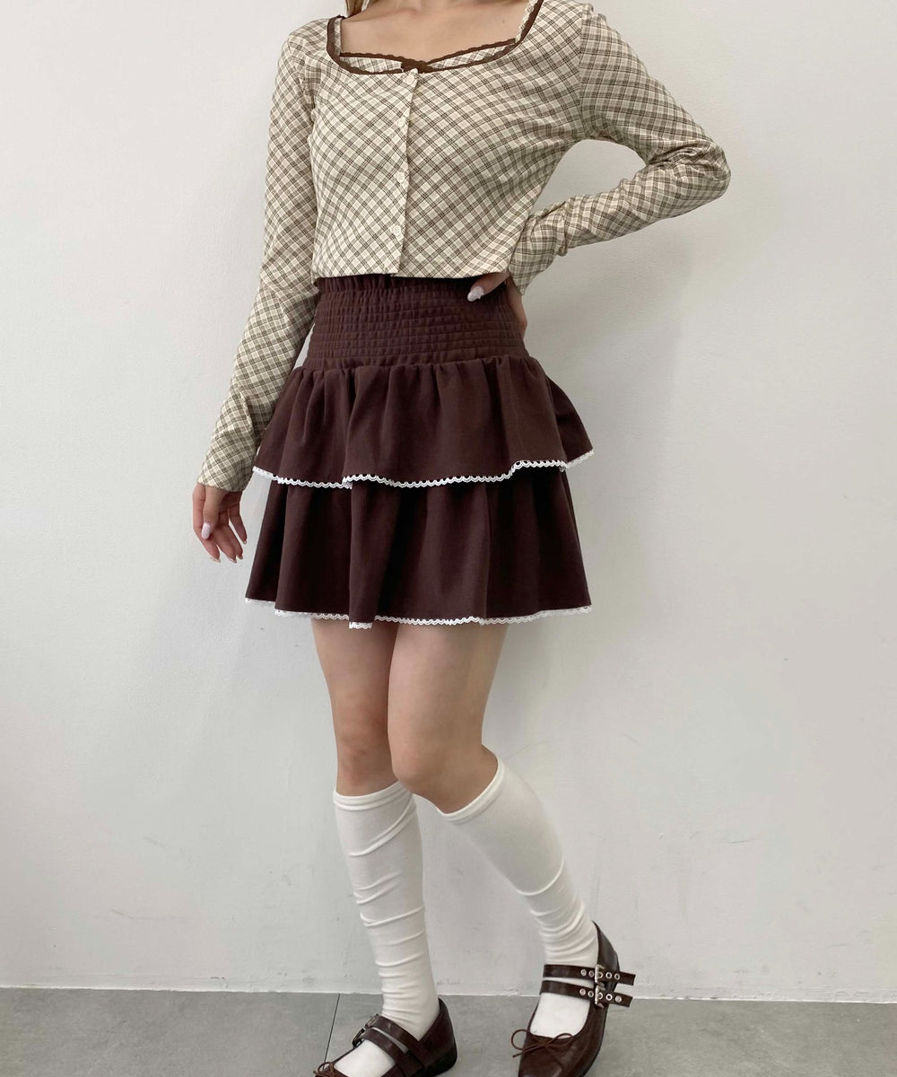 ブラウン モデル：160㎝ F着用