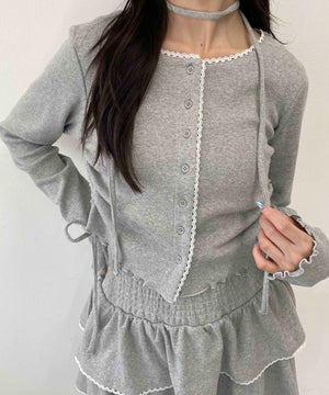 グレー モデル：157㎝ F着用