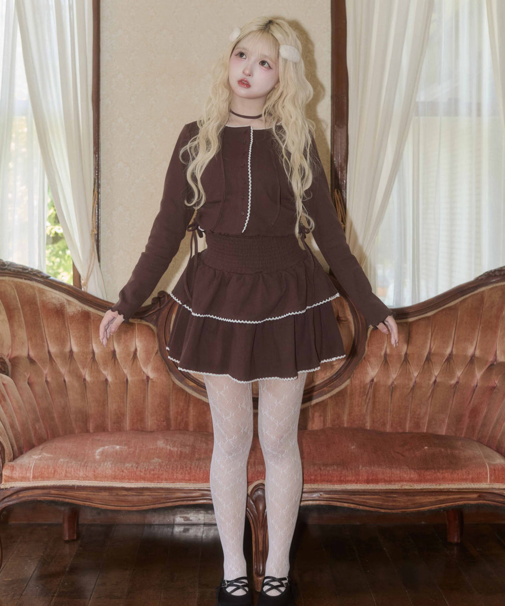 ブラウン モデル：163㎝ F着用