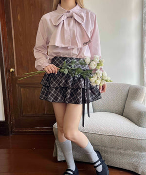 ピンク モデル：160㎝ F着用