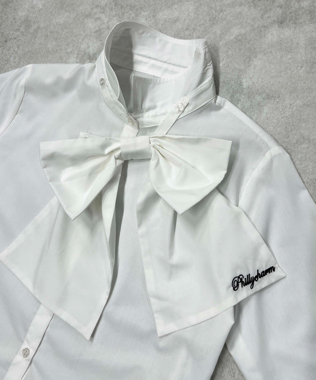 ビッグリボンブラウス