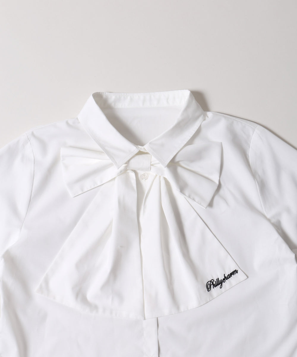 ビッグリボンブラウス