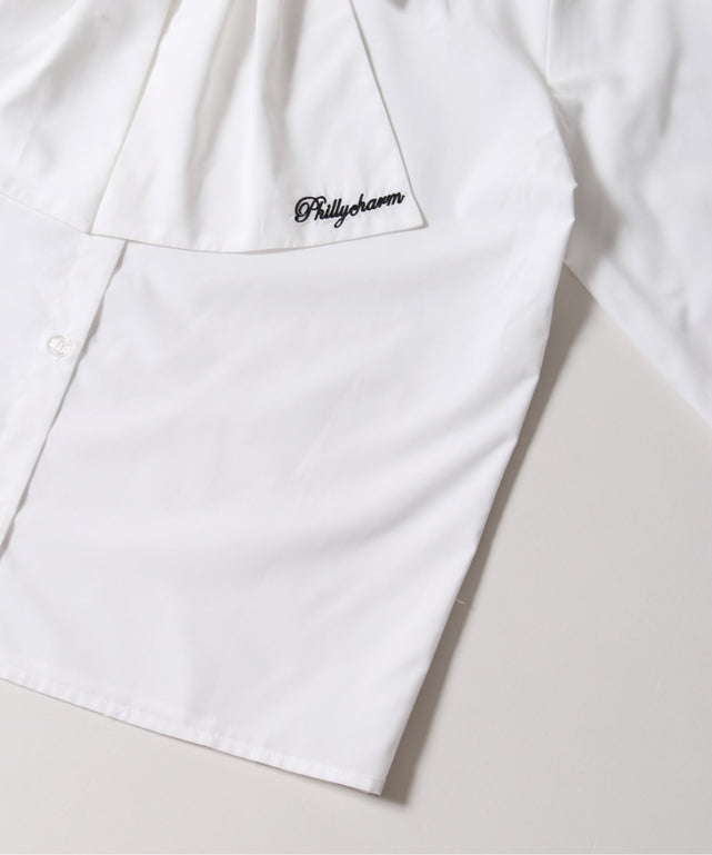 ビッグリボンブラウス