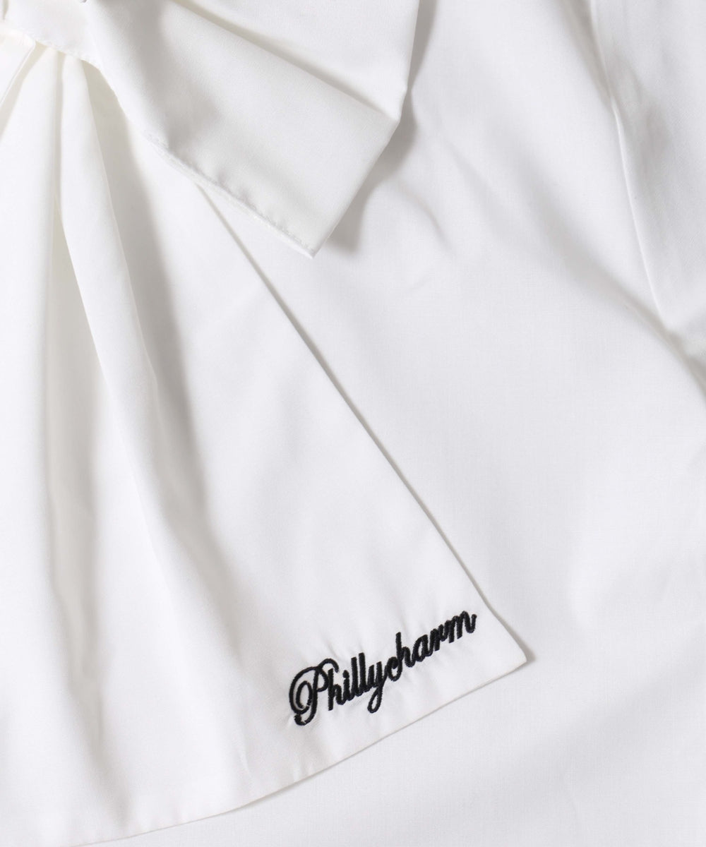 ビッグリボンブラウス