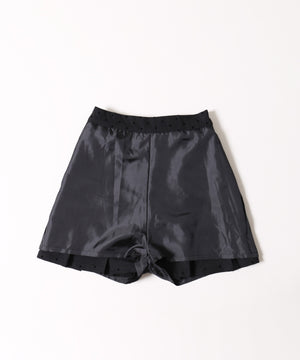 フリルウエストドットミニスカート