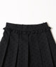 フリルウエストドットミニスカート