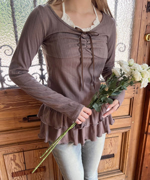 ブラウン モデル：160㎝ F着用