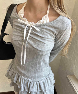 グレー モデル：160㎝ F着用